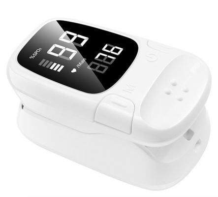 Accurate Finger Pulse Oximeter Provides SpO2 Readings in 5 Seconds for Home Use