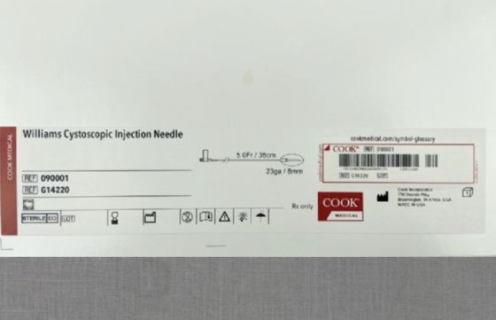 US Cook Cystoscope Injection Needle 090001