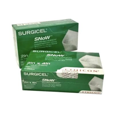 Surgicel SNoW™ Absorbable Hemostat - Non-Woven, Oxidized Regenerated Cellulose