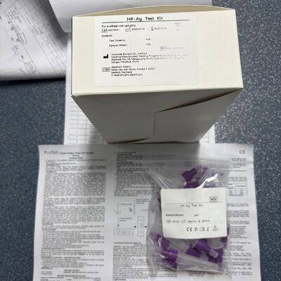 H. Pylori Rapid Test Kit with Colloidal Gold Method for Dual Detection of Antigen and Antibody in 10-20 Minutes