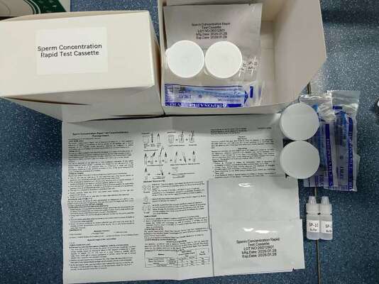 Sperm Concentration Rapid Test Cassette Quantitative/Semi-Quantitative Results in 15 Minutes
