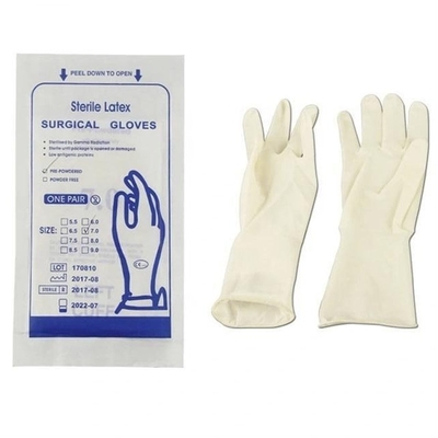 Disposable Sterile Latex Gloves Medical Grade Orthopaedic Surgical Gloves Consumables