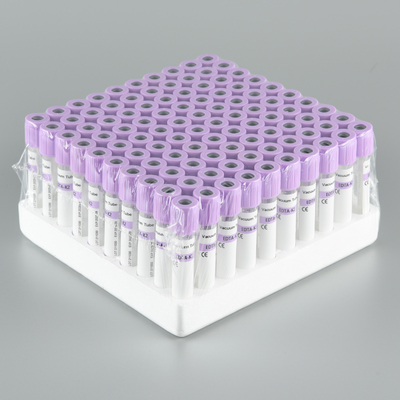 EDTA K2 K3 Glass Vacutainer Blood Collection BD ACD Tubes For Hematology Tests