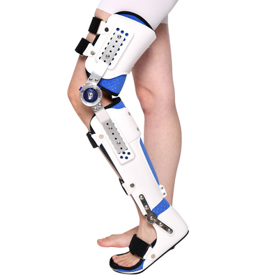 Adjustable Rehab Medical Equipment KAFO Lumbar Support Brace For Meniscus Ligament Fracture Support