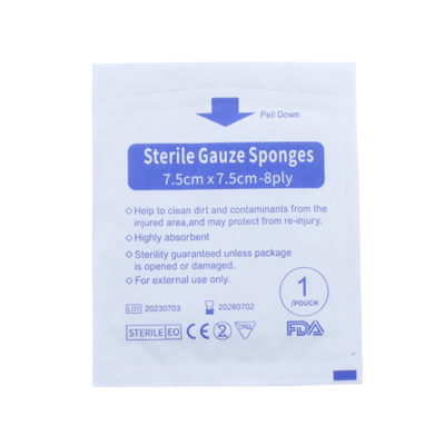 Dressing Wound Care Supplies Gauze Swab 10cmx10cm Sterile 5cmx5cm 7.5cmx7.5cm