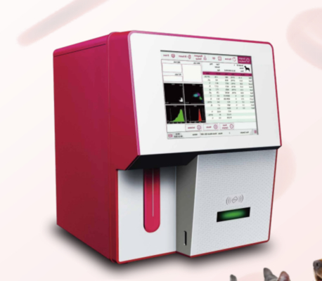 Manual Veterinary Hematology Instruments Analyzer With TriLaser Flow Cytometry