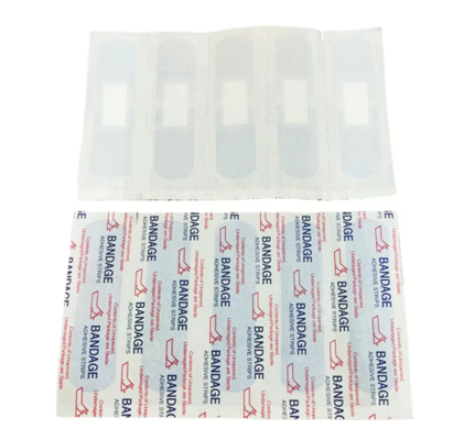 Waterproof Wound Care Supplies Waterproof Adhesive Bandage PE Band Aid 70x20