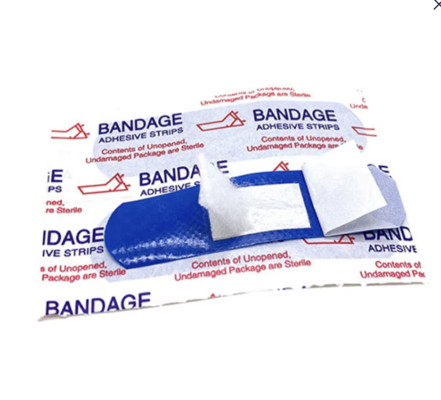 Waterproof Wound Care Supplies Waterproof Adhesive Bandage PE Band Aid 70x20