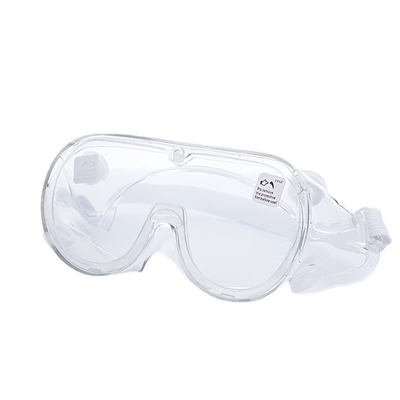 OEM Ventilation Medical Protective Supplies Goggles PPE Anti Fog Elastic Strap