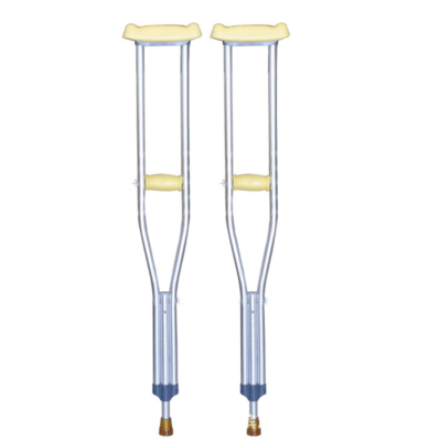 Anti Slip Rehabilitation Medical Supply Equipment Aluminum Underarm Crutches Odm