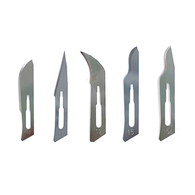 Gamma Sterilized Surgery Consumables Surgical Scalpel Blades Stainless Steel 10#-36#