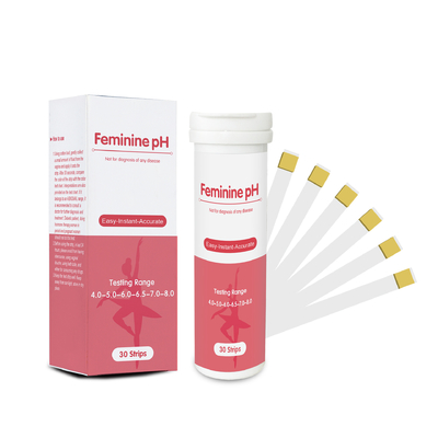 Feminine PH balance Test Strips For Gynecological Health Fast Inflammation Screening