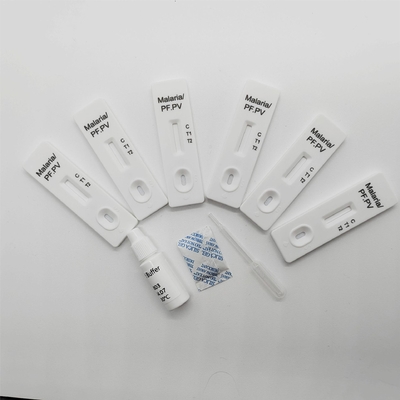 PF PV Antigen Detection Malaria Rapid Test Kit 96% Accuracy OEM