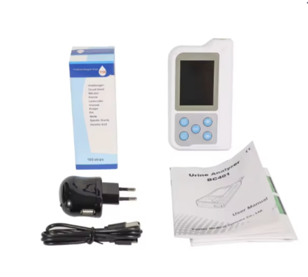 2.4 LCD Micro USB Medical Diagnostic Equipment Handheld Urine Analyzer