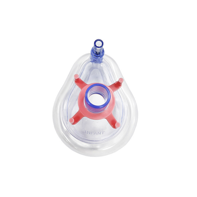 Disposable Medical Surgery Consumables PVC Anesthesia Masks Lightweight