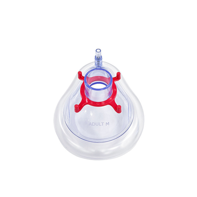 Disposable Medical Surgery Consumables PVC Anesthesia Masks Lightweight