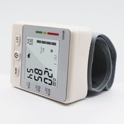 Wrist BP Monitor with Voice Report 198 Memory and Irregular Pulse Detection