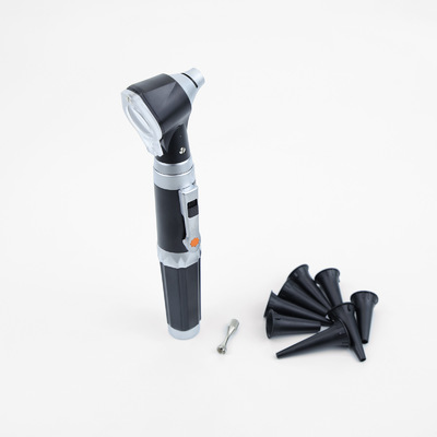 Portable Diagnostic Otoscope with LED Illumination Rotatable 3x Lens Wide View Angle
