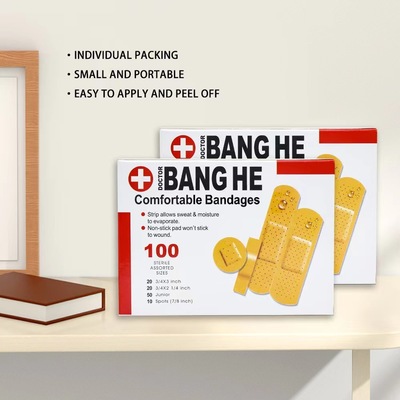 Comfortable Breathable Bandage Non Stick Wound Pad and Individually Wrapped