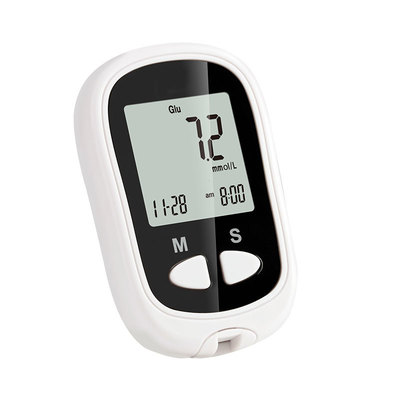 Barcode Free Glucose Meter 5 Second Result and 200 Memory Storage