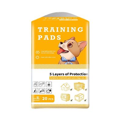 5-Layer Pet Training Pads Super Absorbent & Leak-Proof Backsheet​​