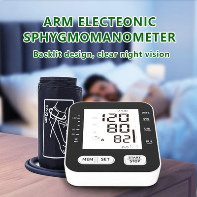Upper Arm Blood Pressure Monitor Easy To Read Display For Hassle Free Home Use​​
