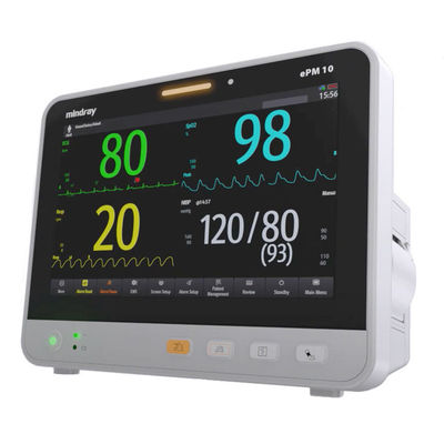 Mindray ePM10 Patient Monitor with 1280*800 Pixels Resolution Touch Screen and 10 to 15 Degrees Screen Tilt for Hospital Use