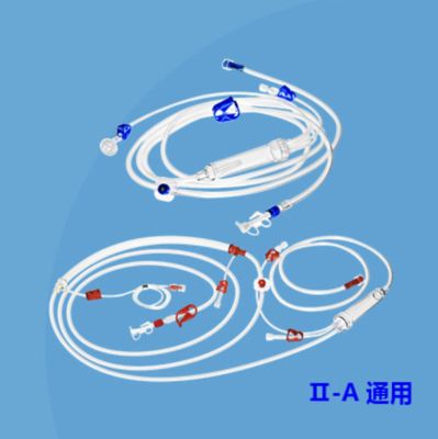 ​Well Lead Disposable AV Blood Line Set with Waste Bag & Vented Spike for Safe Hemodialysis
