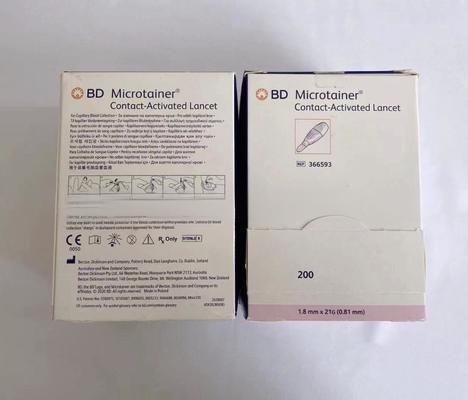 BD Microtainer® Touch-Press Disposable Capillary Blood Sampler