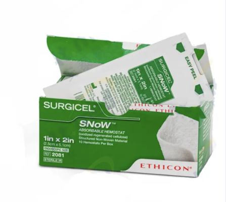 Surgicel SNoW™ Absorbable Hemostat - Non-Woven, Oxidized Regenerated Cellulose