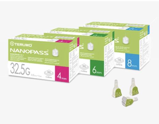 Terumo Nanopass 32.5G Pen Needle with Thin-Wall Tech for Easy Drug Flow​​