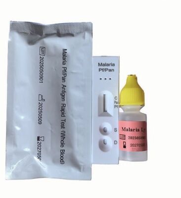 Malaria Pf/Pan Rapid Test Cassette Detects Falciparum in 15 Minutes Whole Blood