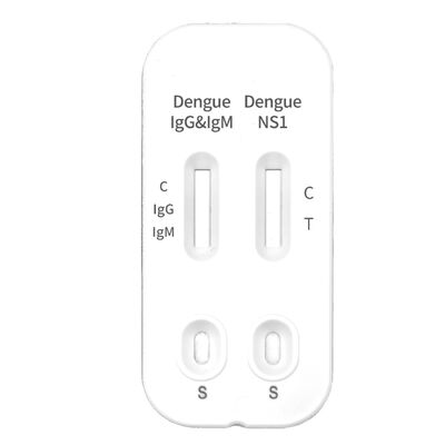 Dengue Fever Combo Rapid Test Dual-Window Cassette for Early and Past Infection Detection with 15-Minute Results