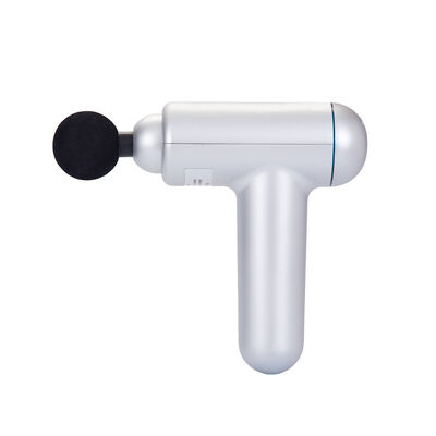 Portable Mini Massage Gun with 4 Heads and LCD Touchscreen for Muscle Recovery