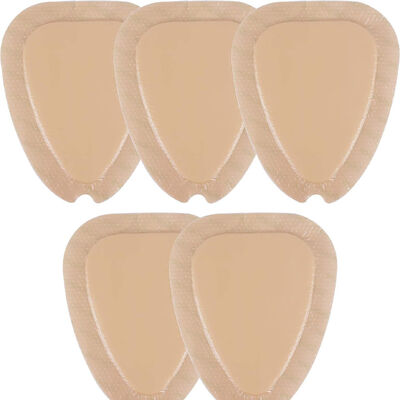 High-Absorbency Non-Adhesive Foam Dressing with Adhesive Border, for Heavy Exudate Wound Care