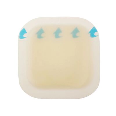 Bordered Hydrocolloid Dressing
Hydrocolloid dressing with a pressed, thin edge.