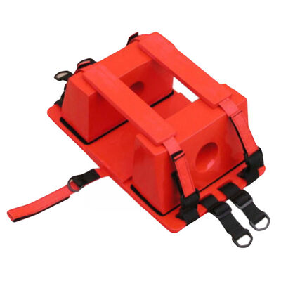 Professional EVA Foam Head Immobilizer with Two-Piece Design for Reusable Cervical Spine Stabilization