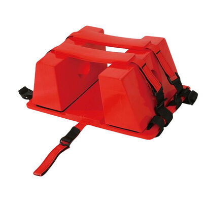 Professional EVA Foam Head Immobilizer with Two-Piece Design for Reusable Cervical Spine Stabilization