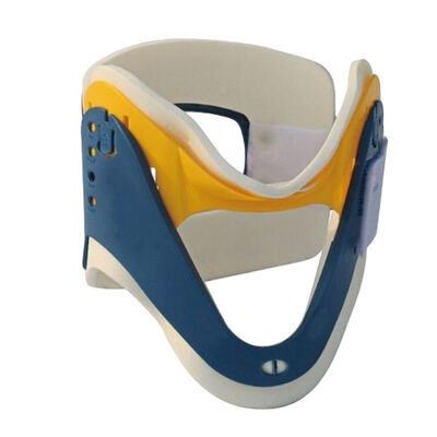 4-in-1 Cervical Collar with Adjustable Support and Ventilated Back for Emergency Neck Immobilization