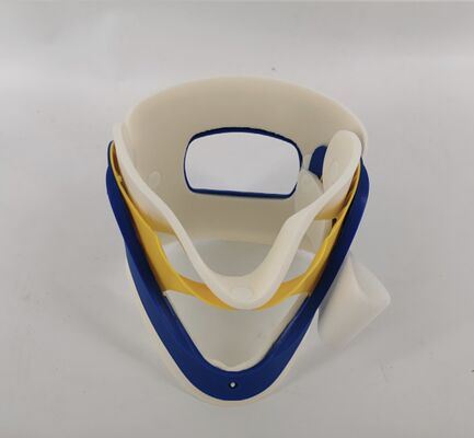 4-in-1 Cervical Collar with Adjustable Support and Ventilated Back for Emergency Neck Immobilization