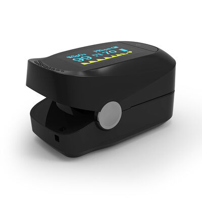 Finger Pulse Oximeter with OLED Auto-Rotate Screen, Accurate SpO₂ & Heart Rate Monitor