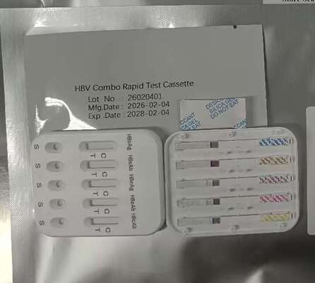 HBV Serology Panel Rapid Test, Complete Infection and Immunity Status in 5 Minutes