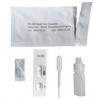CK-MB Rapid Test Device Auxiliary diagnosis for Myocardial Injury, Cardiac Marker for ER and Point-of-Care Triage
