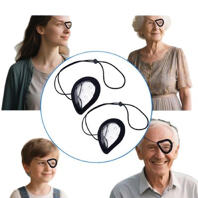 Medical Post-Surgery Eye Patch Vented Design for Protection and Airflow